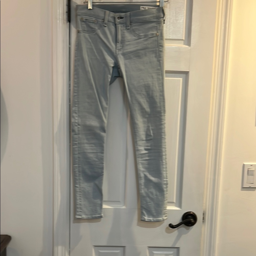 Rag & Bone light blue Skinny Jeans with Distressed Details